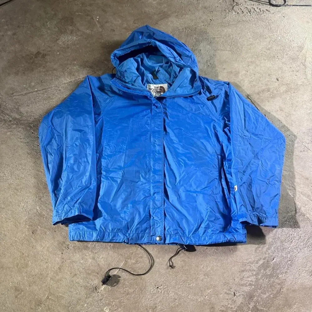 Vintage 80’s 90’s The North Face Blue Gore-Tex Rain Jacket
